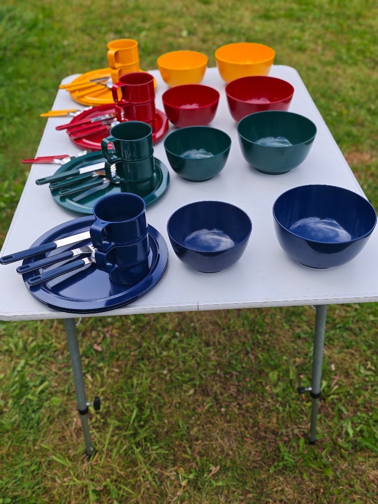 Camping servies Mepal, Caravans en Kamperen, Kampeeraccessoires, Ophalen of Verzenden, Gebruikt
