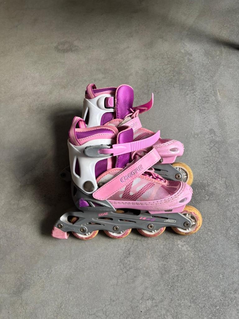 Verstelbare roze inline skates voor kinderen - Cougar, Kinderen, Inline skates 4 wielen, Ophalen, Overige merken