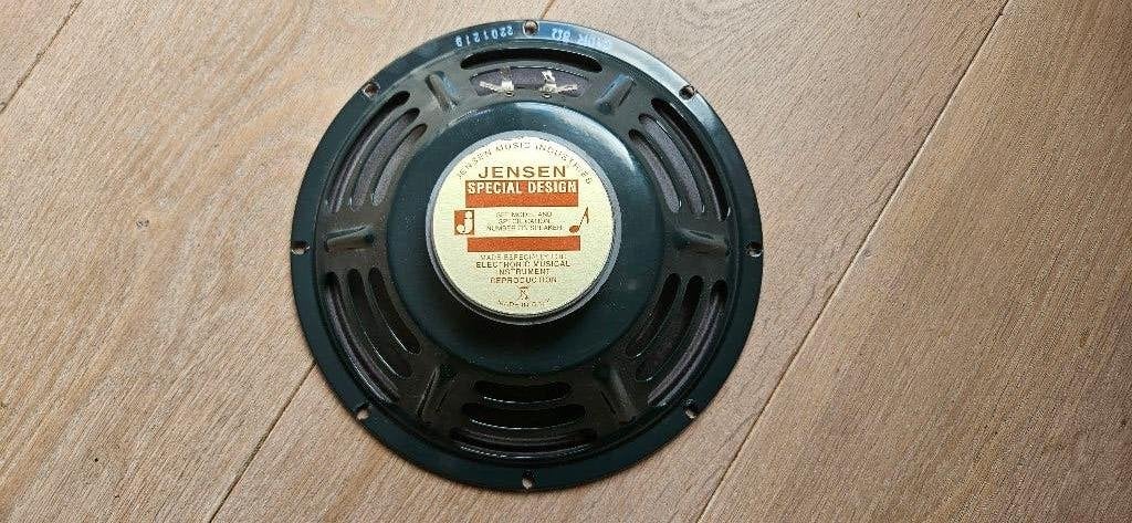 Jensen C10R 10 inch 8 ohm – Fender Princeton Reverb, Ophalen of Verzenden, Zo goed als nieuw, Gitaar, Minder dan 50 watt