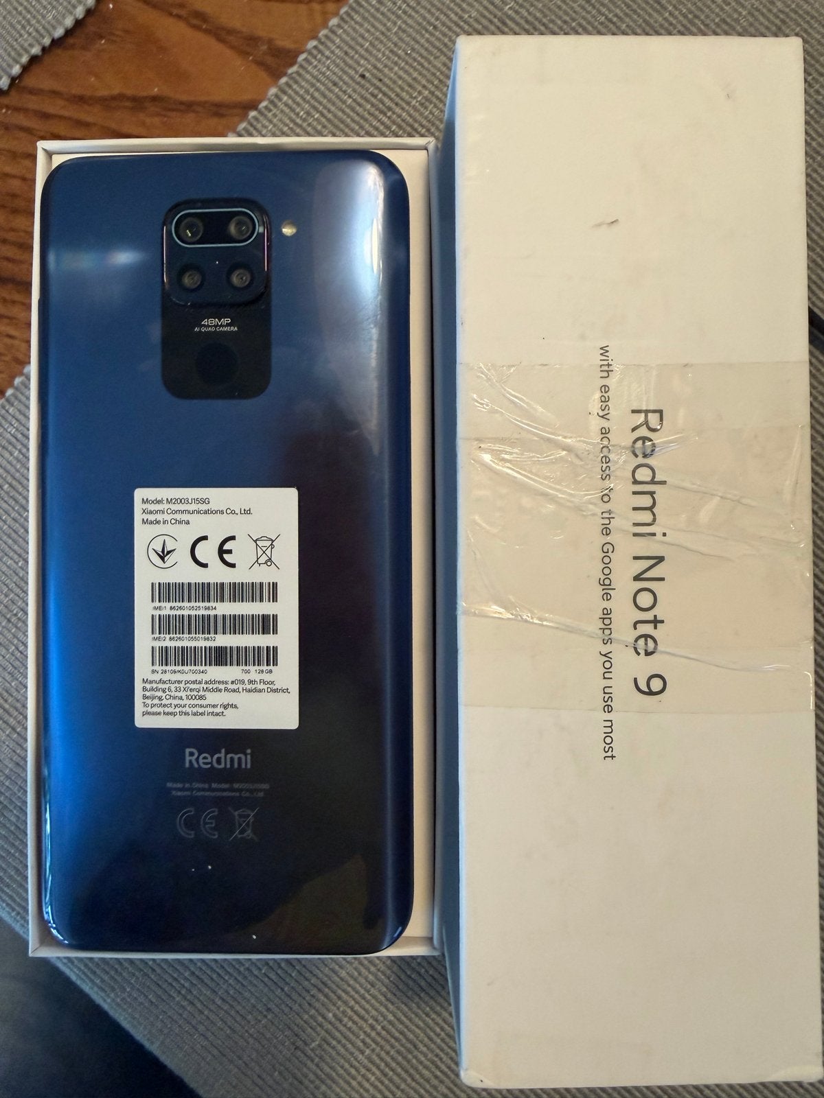 Xiaomi Redmi Note 9 - Zo goed als nieuw, Xiaomi, Ophalen of Verzenden, Zo goed als nieuw, Klassiek of Candybar