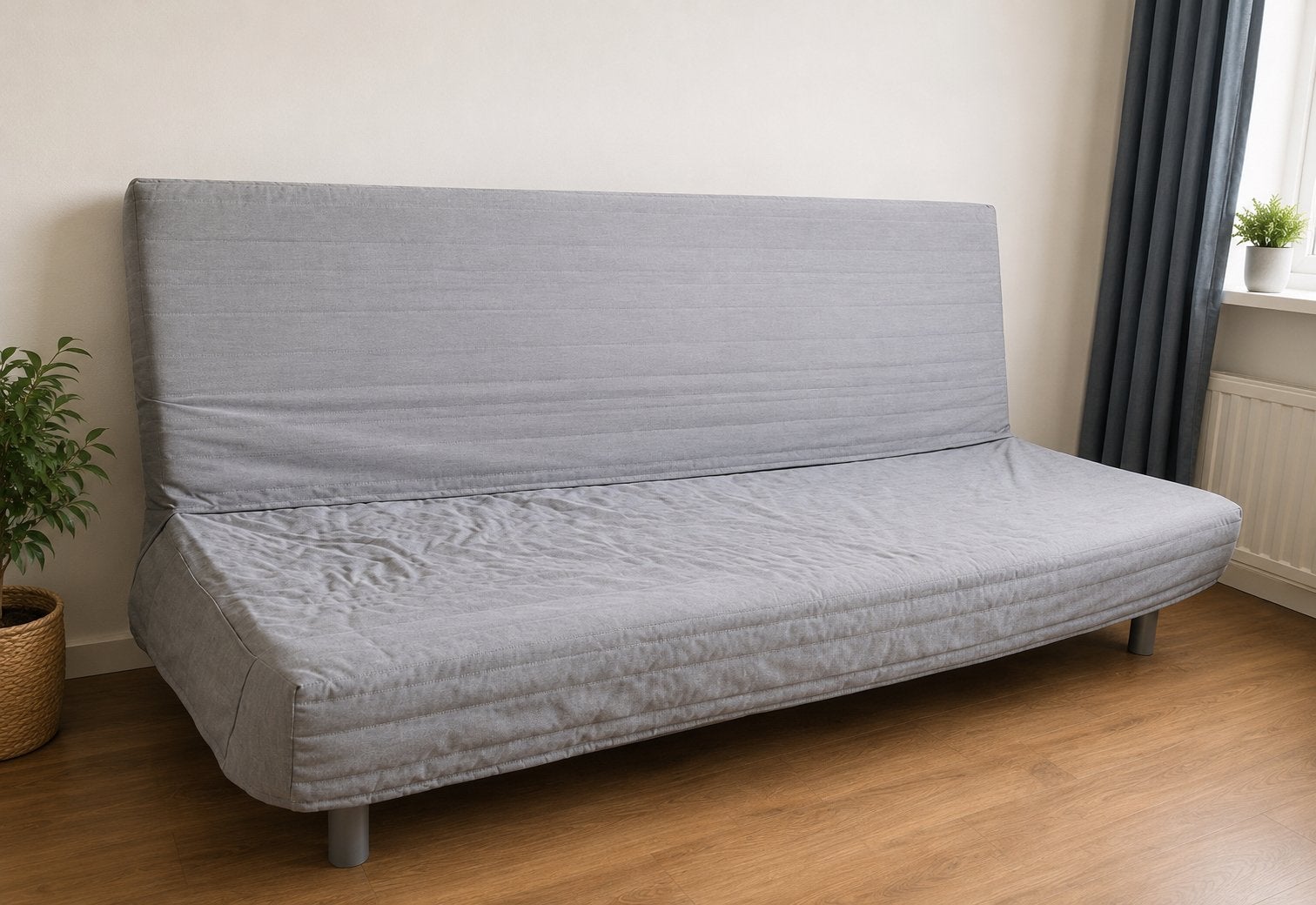 Ikea Beddinge slaapbank - Zo goed als nieuw, Ophalen, Tweepersoons, 140 cm, Zo goed als nieuw