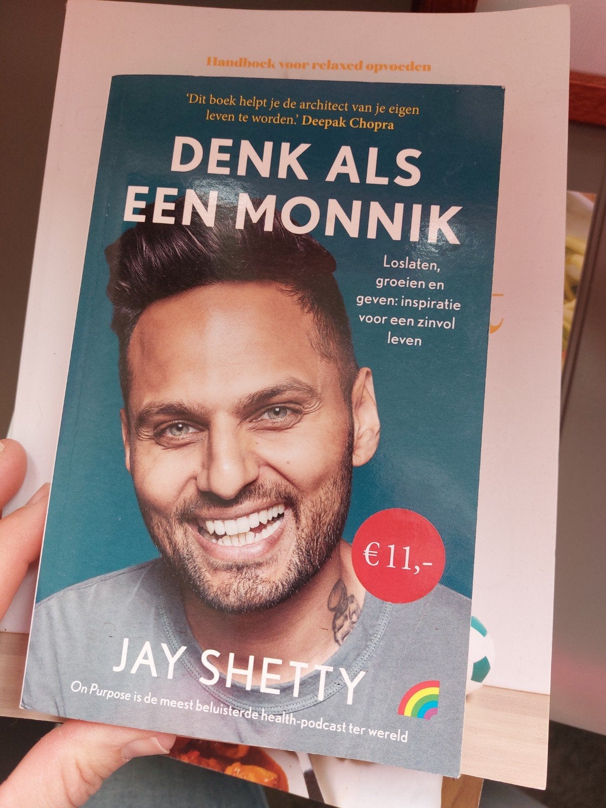 Denk als een monnik - Jay Shetty (Zo goed als nieuw), Achtergrond en Informatie, Spiritualiteit algemeen, Ophalen of Verzenden