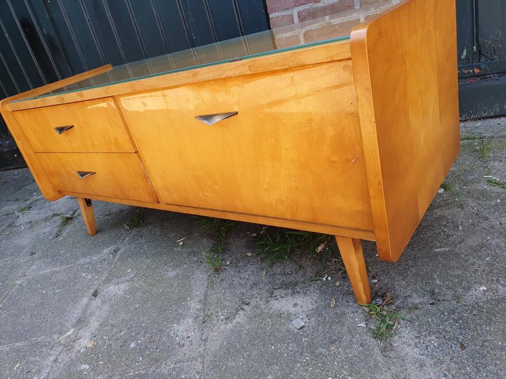 Vintage TV kast., Huis en Inrichting, Ophalen, Gebruikt, 100 tot 150 cm, Sixties
