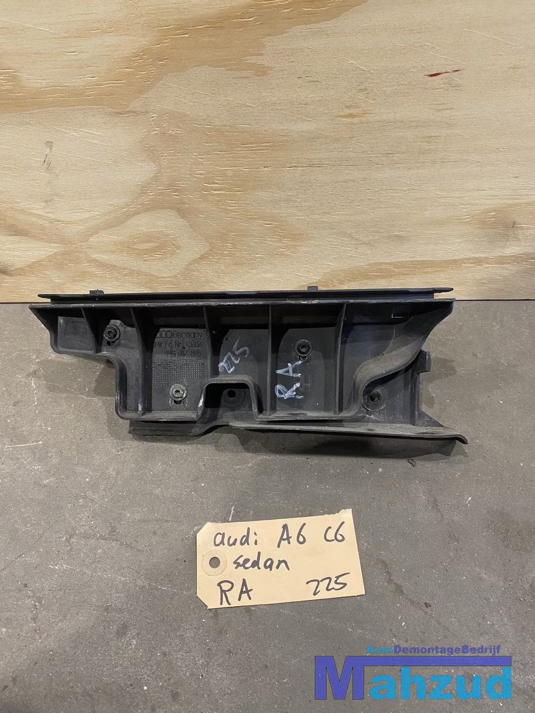 AUDI A6 C6 Sedan Rechts achter bumpersteun 2004-2011, Gebruikt, AUDI AG, Kundenbetreuung@audi.de, Bumper