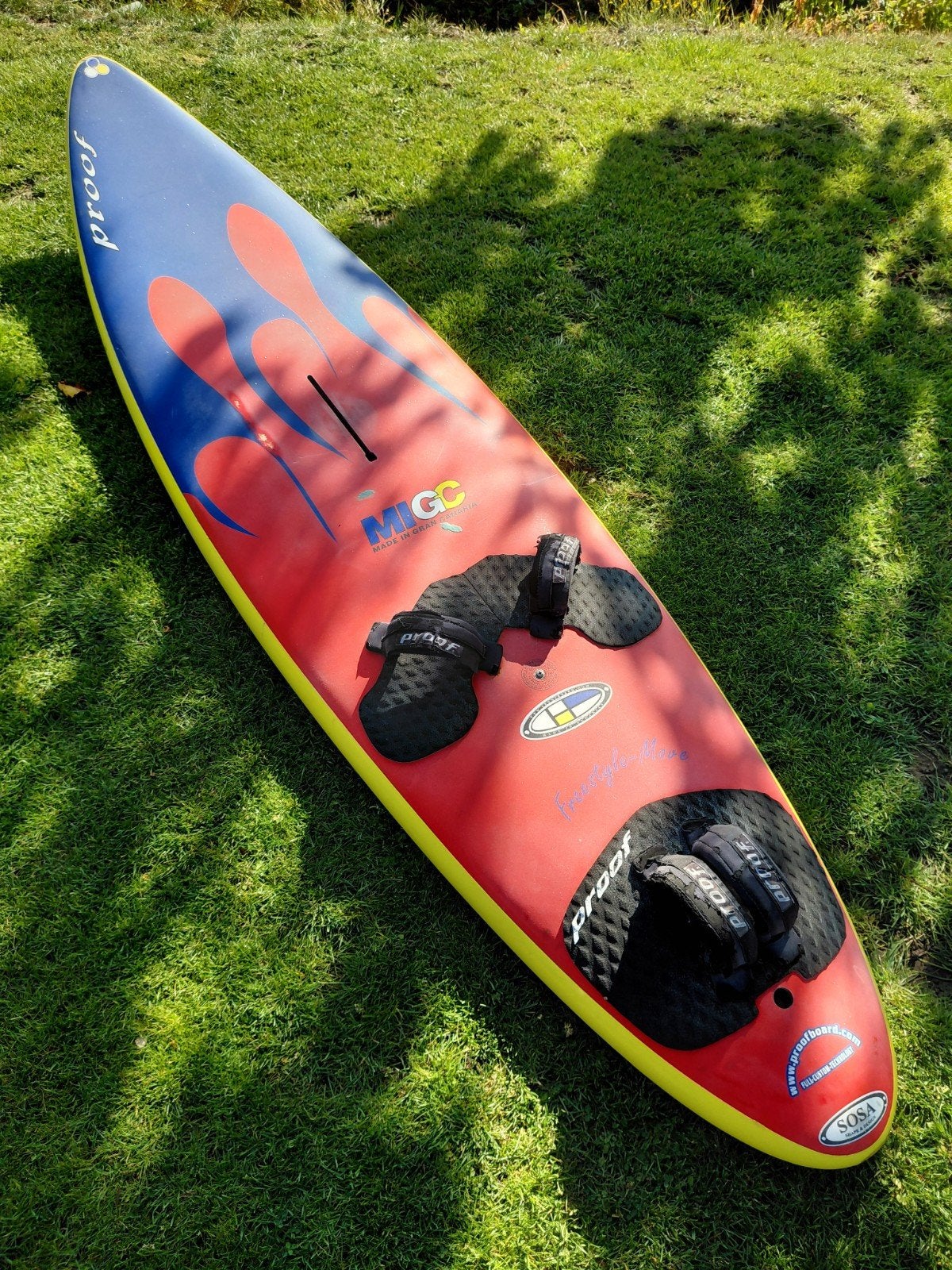 windsurfboards 120 en 83 liter, Ophalen, Plank