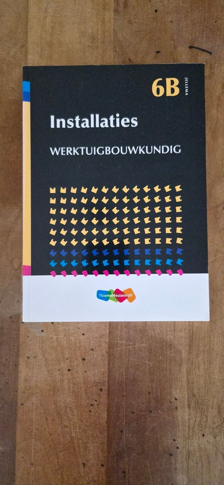 Installaties Werktuigbouwkundig 6B - Jellema, Boeken, Studieboeken en Cursussen, Jellema, Zo goed als nieuw, Beta, HBO