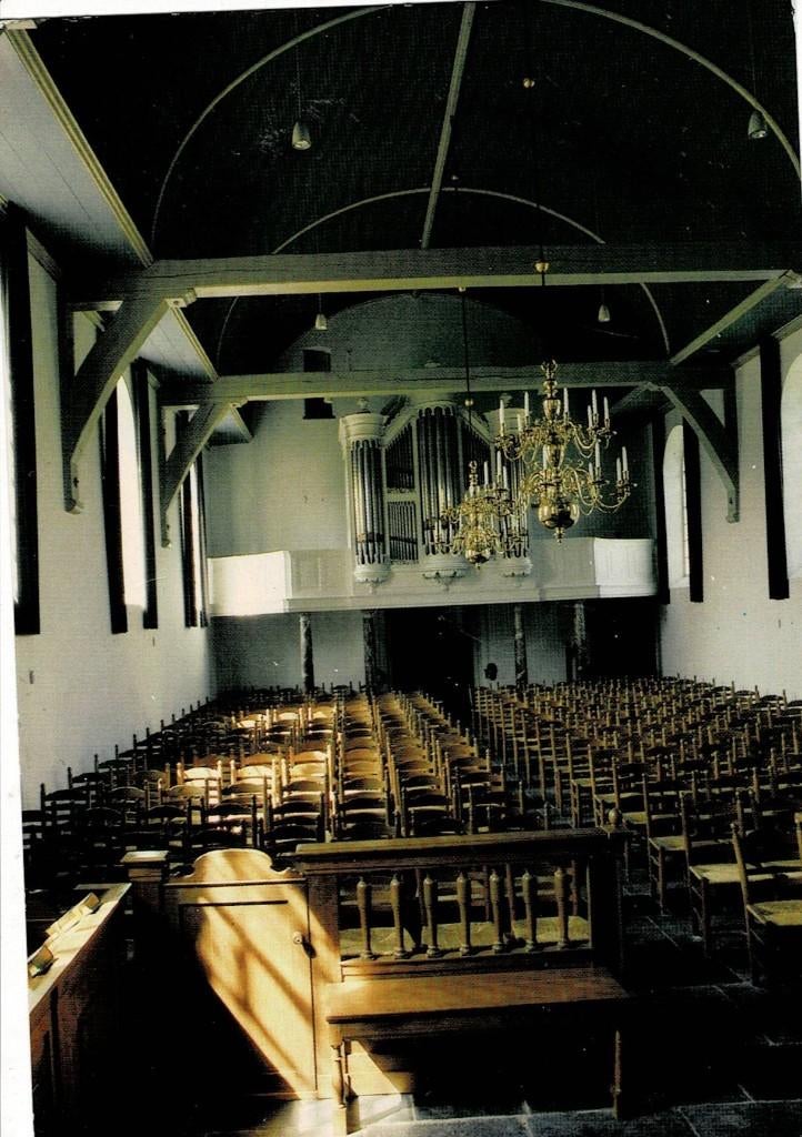 Jaarsveld, interieur Herv. Kerk, Verzenden, Ongelopen, Gelderland