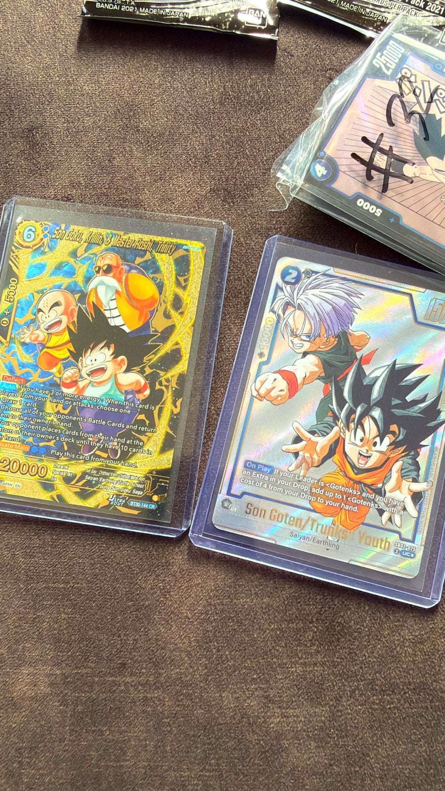 Dragon Ball Super Card Game - Diverse Foil Kaarten, Ophalen, Zo goed als nieuw, Meerdere kaarten, Foil