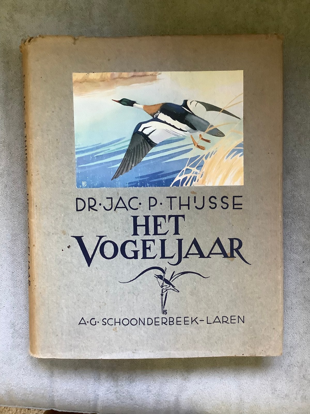 Het Vogeljaar - Dr. Jac.P. Thijsse, Ophalen of Verzenden, Zo goed als nieuw, Vogels