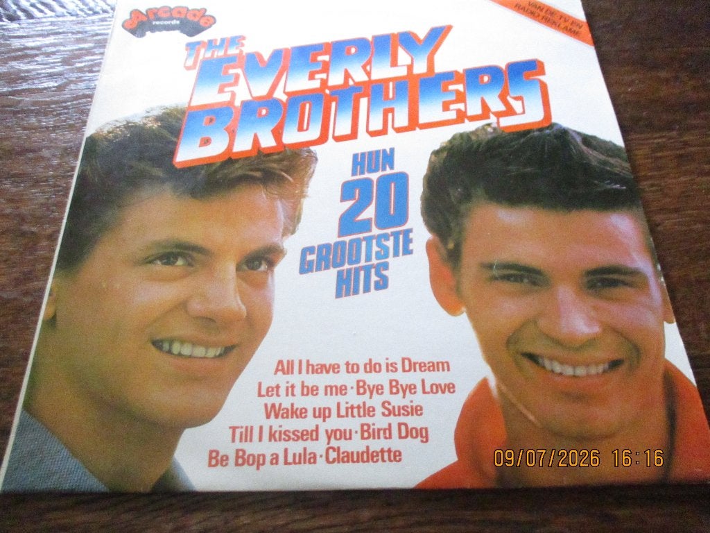 lp  the everly brothers, Cd's en Dvd's, Vinyl | Pop, Ophalen of Verzenden, LP