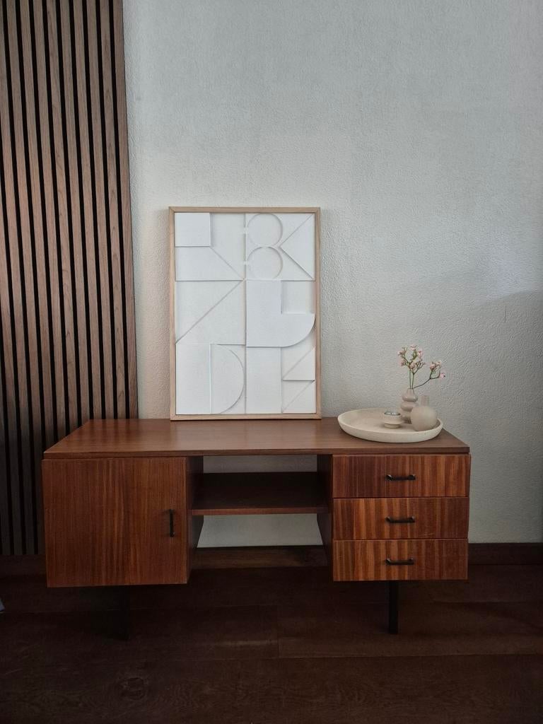 Vintage TV/Audio Meubel - Jaren '60 Design, Ophalen of Verzenden, Gebruikt