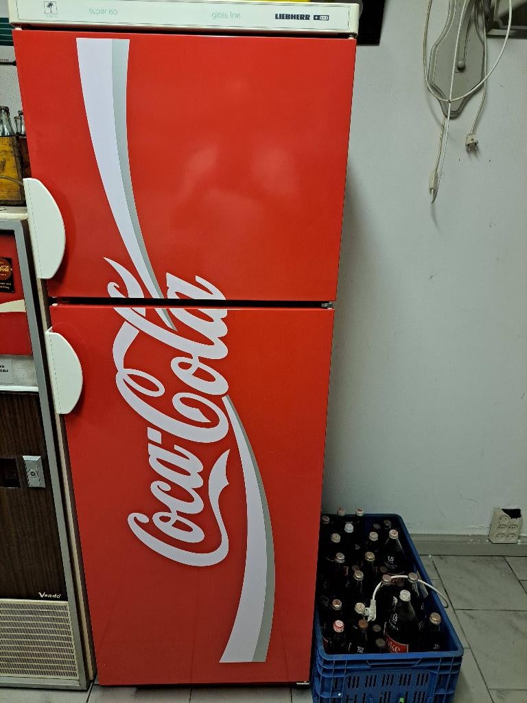 coca cola koelkast (defect), Verzamelen, Merken en Reclamevoorwerpen, Ophalen, Gebruikt, Gebruiksvoorwerp
