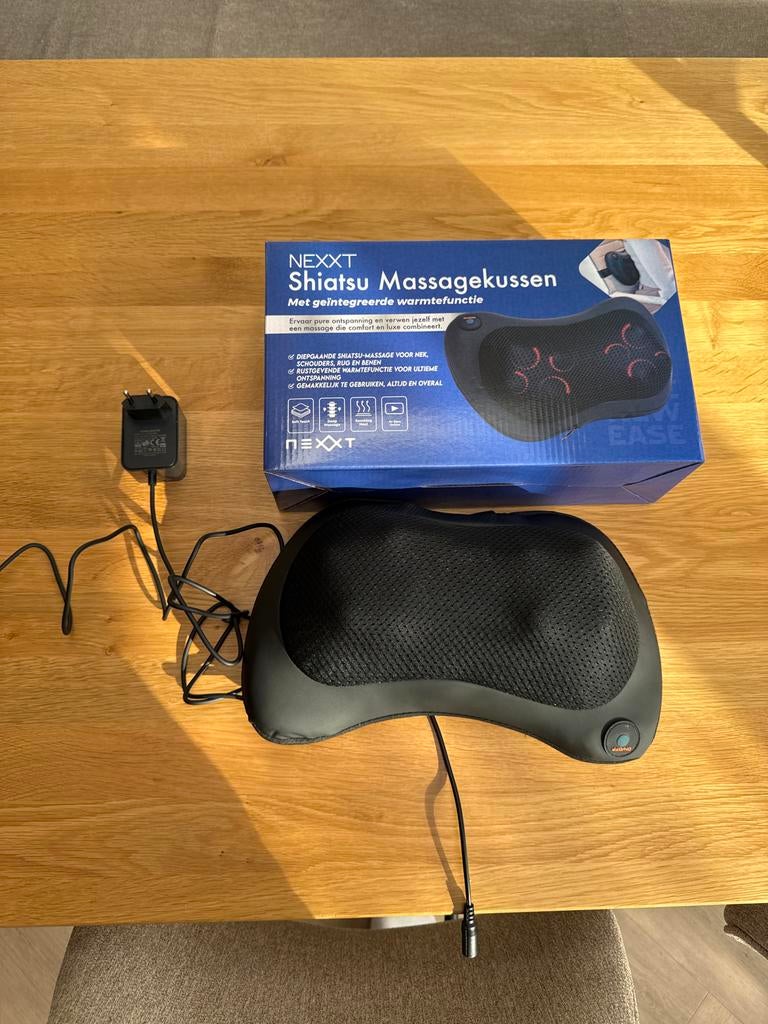 NEXXT Shiatsu Massagekussen - nieuw, Ophalen of Verzenden, Nieuw, Massagestoel of Kussen