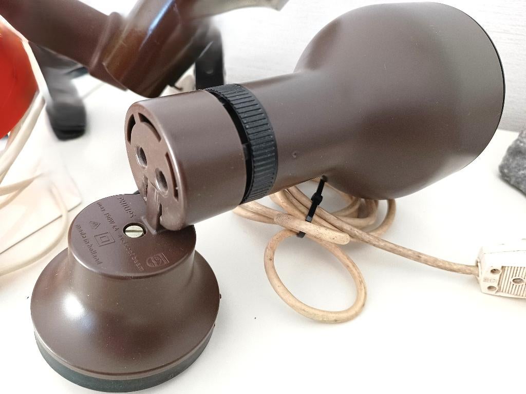 Philips spot  - vintage  uit de seventies, Gebruikt, Ophalen of Verzenden, Plafondspot of Wandspot, Overige materialen