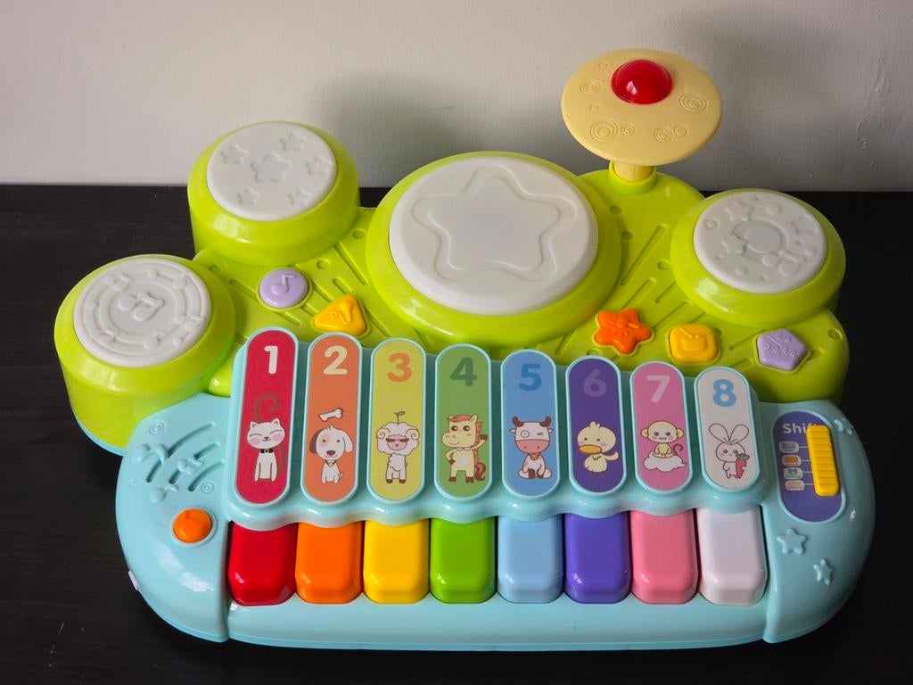 Deplay 3-in-in xylofoon / piano, Ophalen of Verzenden, Zo goed als nieuw, Elektronica, Met licht