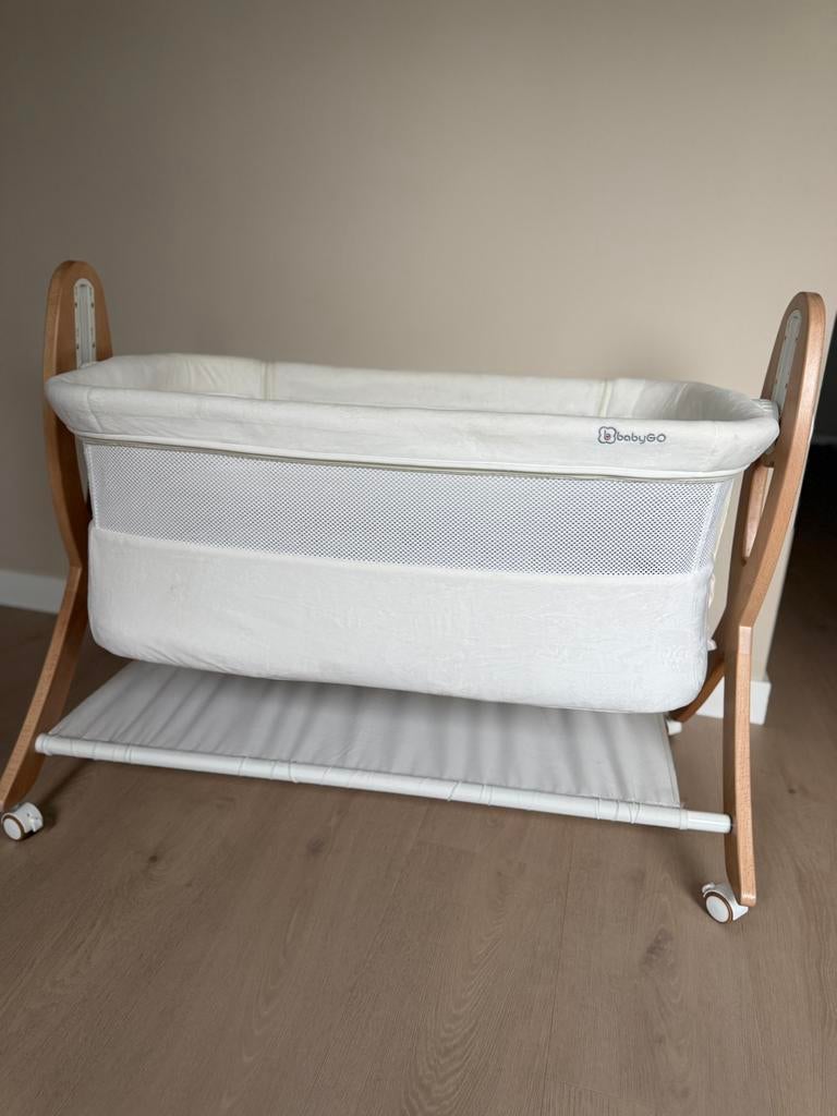 Babygo Co-sleeper Creme, Ophalen, Zo goed als nieuw, Wieg