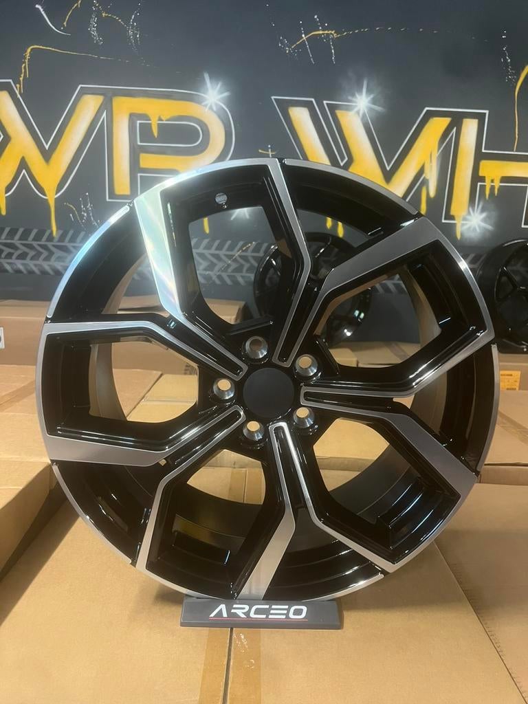 5X100 17" VW POLO R-Line   LOOK VELGEN! PAST OP AUDI VW, 215 mm, Velg(en), Nieuw, 17 inch