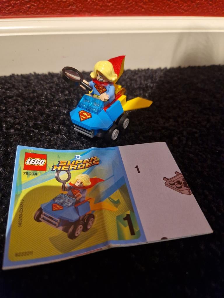 Lego DC Super Heroes Supergirl Red Son set 76094, Ophalen, Zo goed als nieuw, Complete set, Lego
