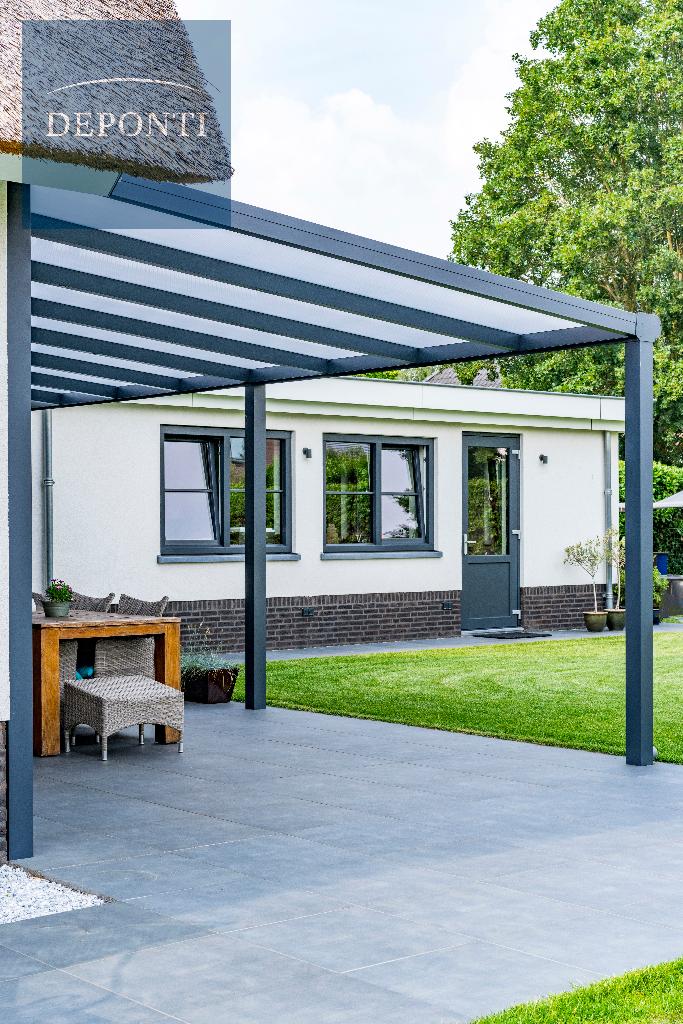 Overkapping 500x300 cm INCL. MONTAGE nu € 4295 euro veranda, Tuin en Terras, Overkappingen, Ophalen, Ketelmeerstraat 152, Info@overkappingplaza.nl