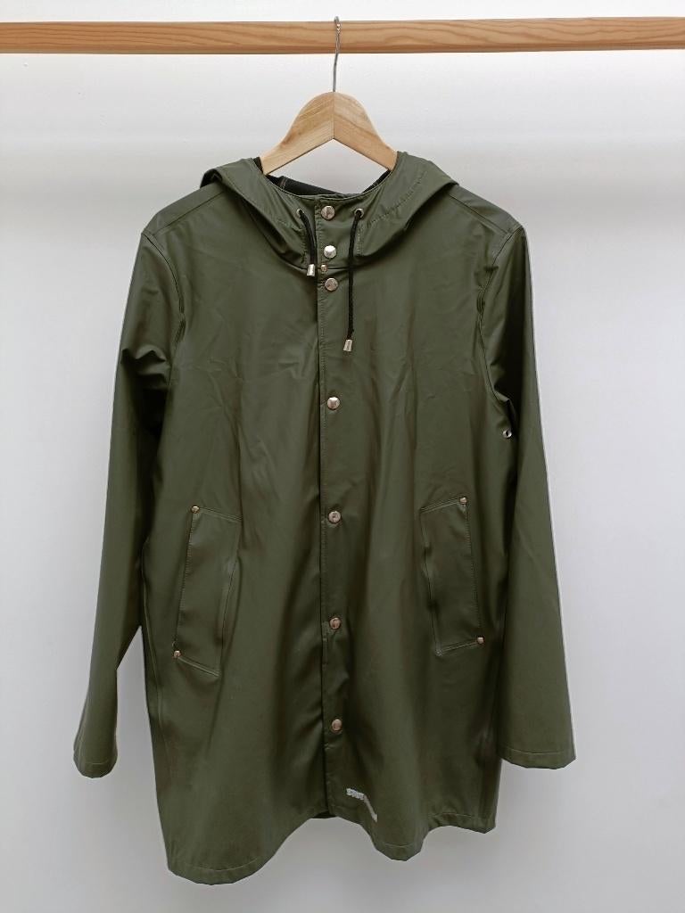 STUTTERHEIM waterproof mosebacke regenjas groen lightweight, Stutterheim, Ophalen of Verzenden, Maat 34 (XS) of kleiner, Gedragen