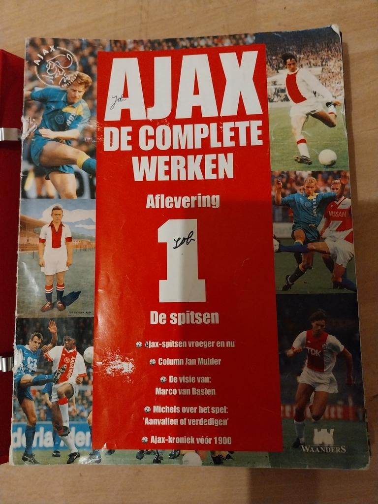 AJAX VERZAMEL KATERNEN, Ophalen of Verzenden, Zo goed als nieuw, Balsport