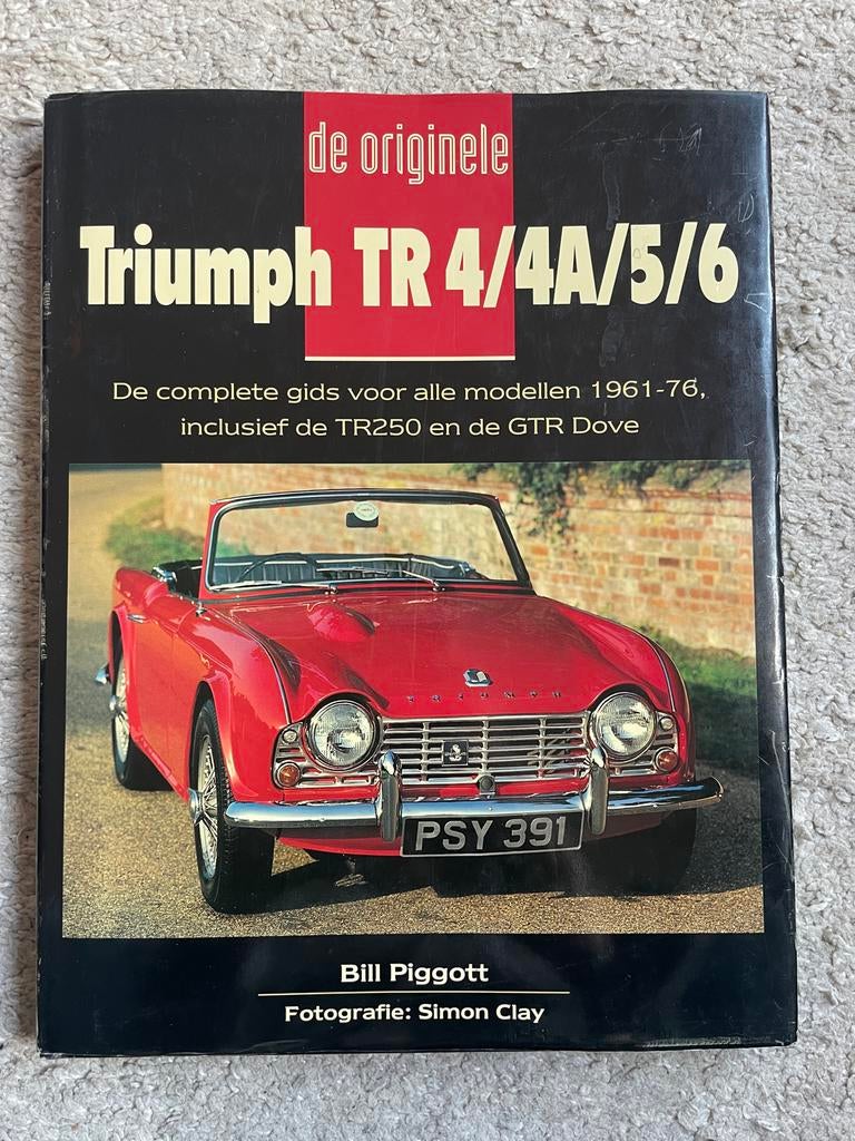 Triumph TR 4/4A/5/6 - Originele Gids, Ophalen of Verzenden, Gelezen, Overige merken