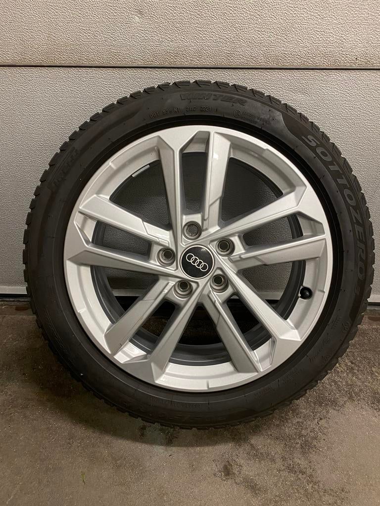 Winterset Audi A3 Pirelli 17 inch, Ophalen, Gebruikt, Banden en Velgen, 17 inch