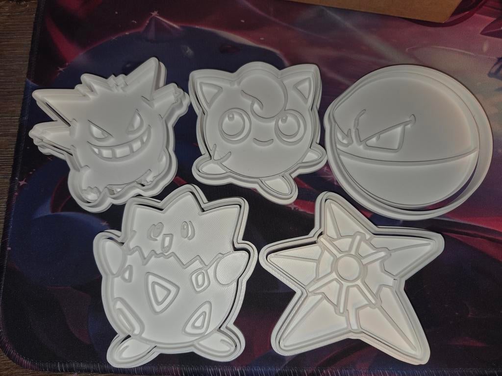 Pokemon Koekjesvormen - Fan Art, Ophalen of Verzenden, Nieuw, Taarten of Cupcakes, Bakvorm