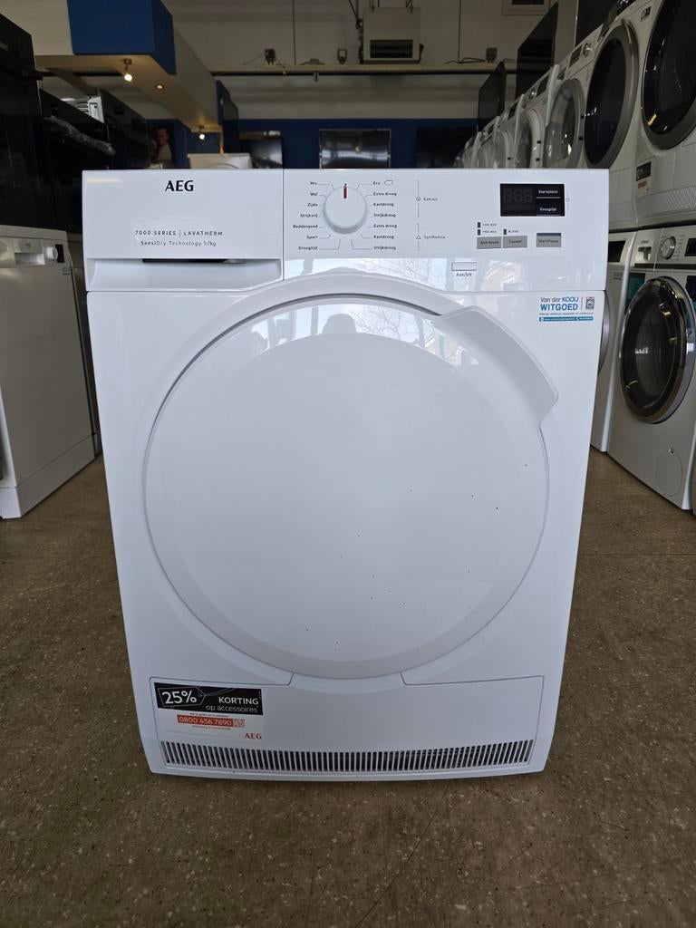 AEG 7000 Series warmtepompdroger | 7 kilo | Gratis thuis ✅️, Jirnsum, 6 tot 8 kg, Overige typen, Zo goed als nieuw