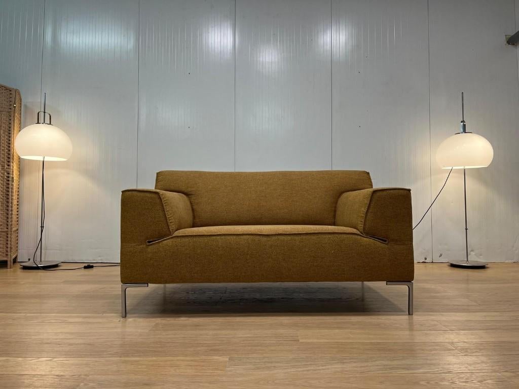 NIEUW + GARANTIE gestoffeerde Design on Stock Bloq Loveseat, 75 tot 100 cm, Ophalen of Verzenden, Rechte bank, Minder dan 150 cm