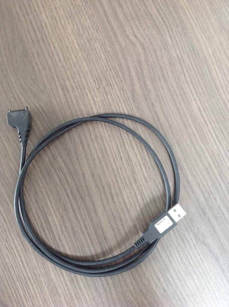 DKU2 kabel voor oudere Nokia telefoons, Telecommunicatie, Ophalen of Verzenden, Gebruikt, Zwart