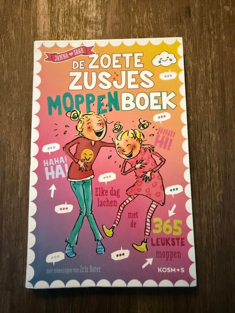 moppenboek van de zoete zusjes, Ophalen of Verzenden, Zo goed als nieuw