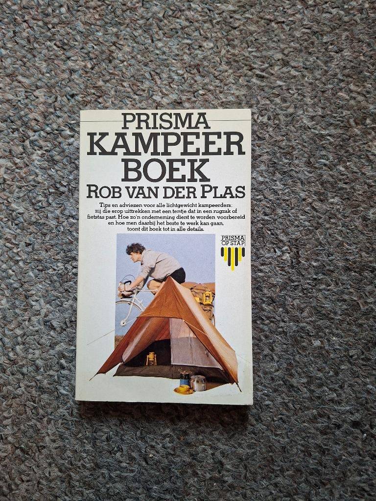 Prisma kampeerboek, Gelezen, Rob van der Plas, Ophalen of Verzenden, Overige onderwerpen