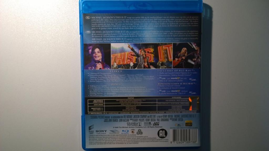 Michael Jackson - This Is It (Blu-Ray), Cd's en Dvd's, Blu-ray, Muziek en Concerten, Luiksingel 25 1066JH Amsterdam, Sales@cddealer.nl