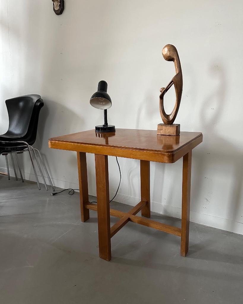 SALE: art deco bijzettafel, vintage, antieke side table, Ophalen