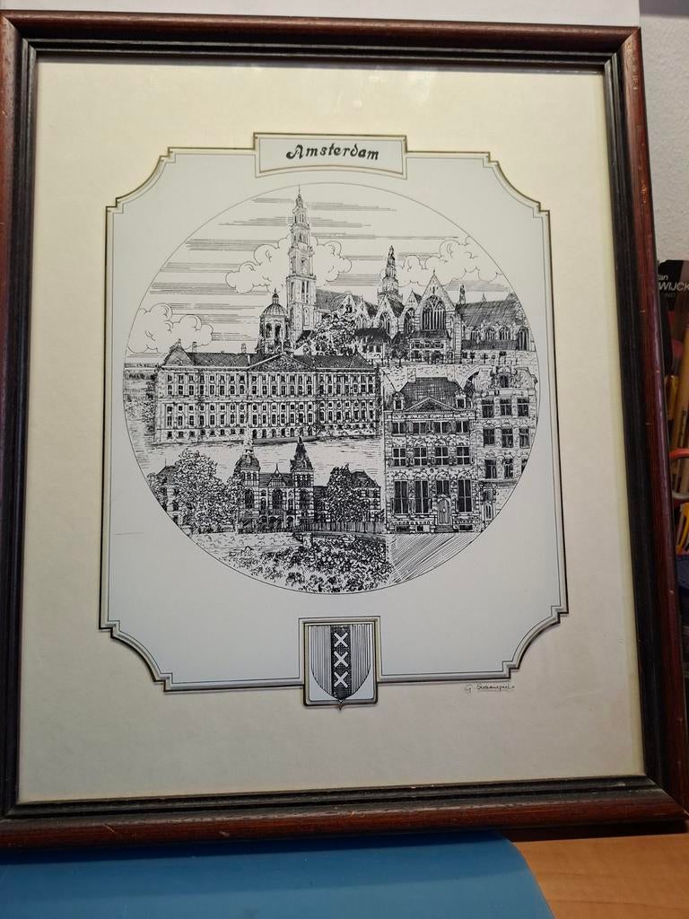 GLASGRAVURE AMSTERDAM, Ophalen