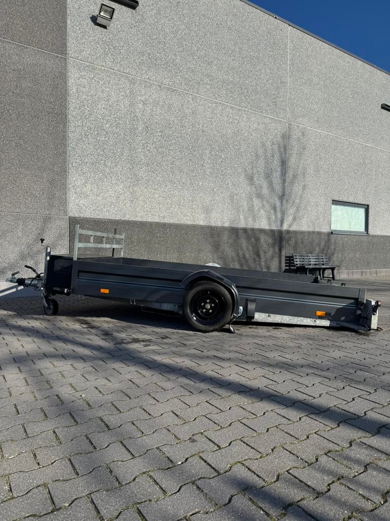 Humbaur HKT 153117 S Zwart, Auto diversen, Ophalen, Zo goed als nieuw