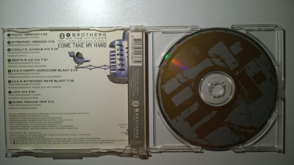 2 Brothers On The 4th Floor - Come Take My Hand, Maxi-single, Ophalen of Verzenden, Zo goed als nieuw, 1 single