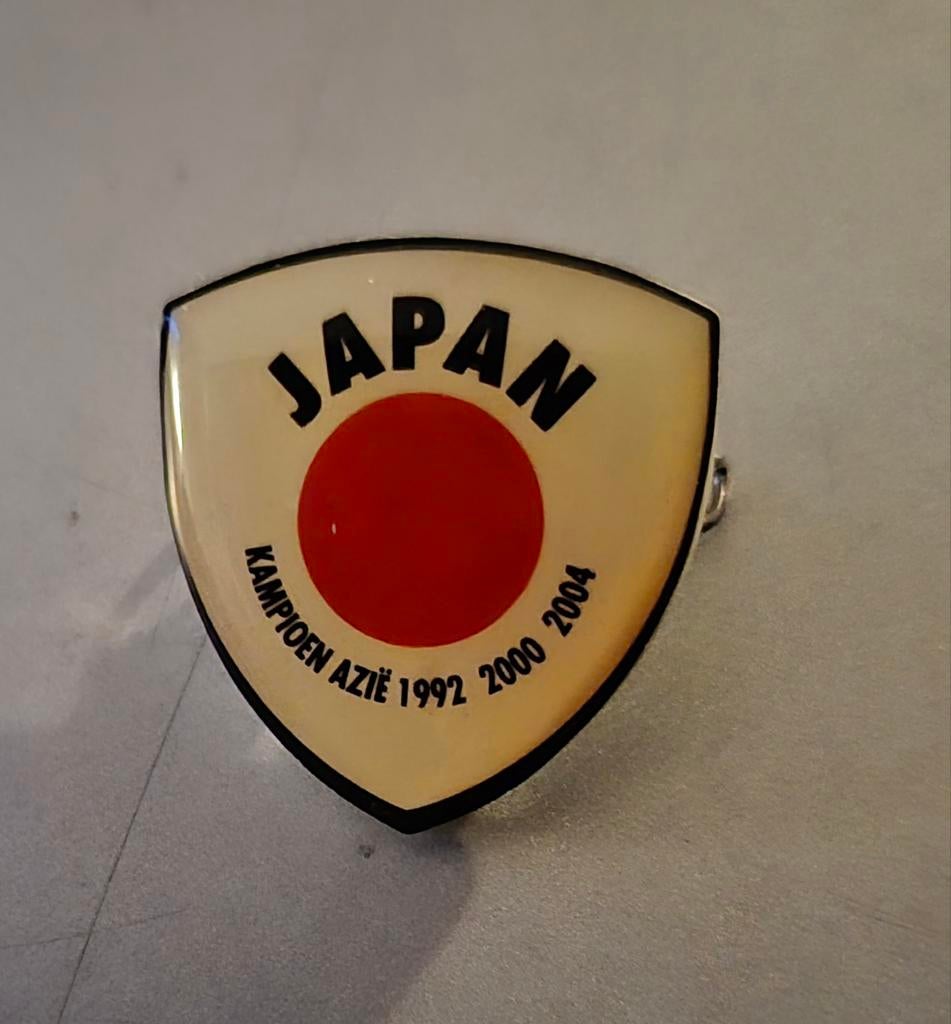 Japan Kampioen Azië pin., Ophalen of Verzenden, Nieuw, Sport, Speldje of Pin
