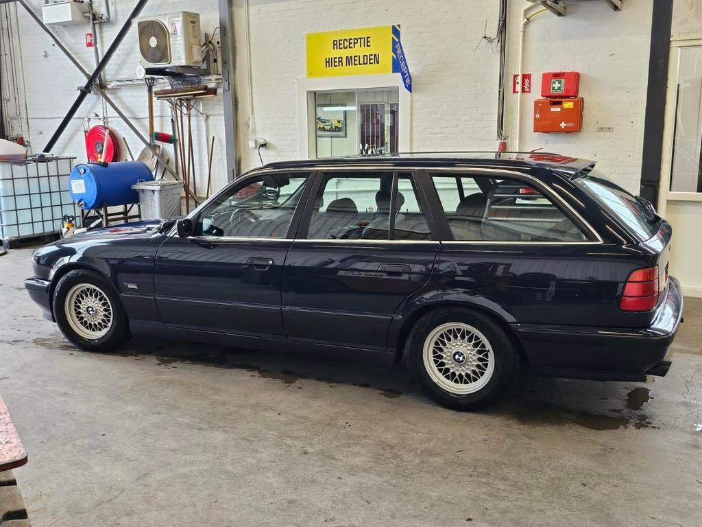 BMW 1994 Blauw E34 e34 540i v8 touring leder, foto 3
