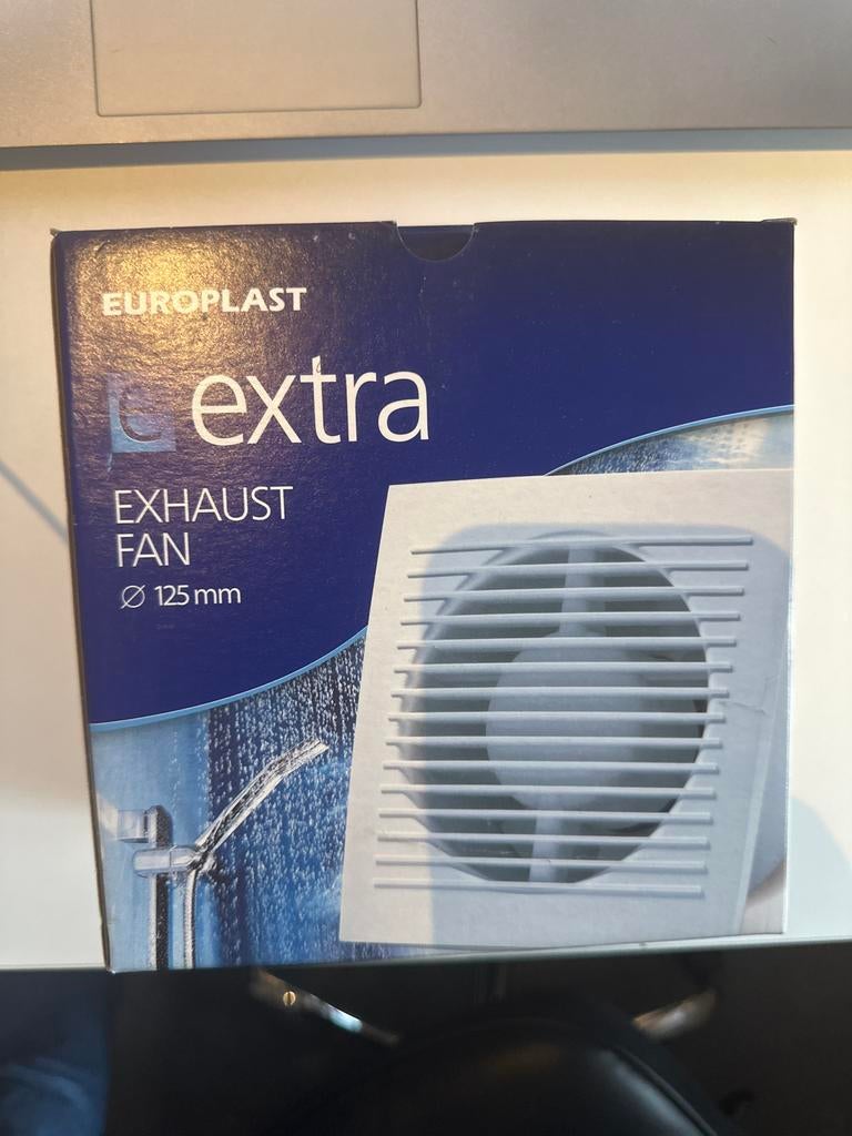 Badkamerventilator nieuw in doos, Ophalen of Verzenden, Nieuw, Afzuiger