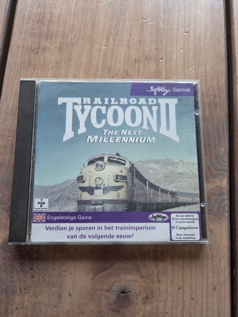 Railroad Tycoon II - The Next Millennium PC Game, Ophalen of Verzenden