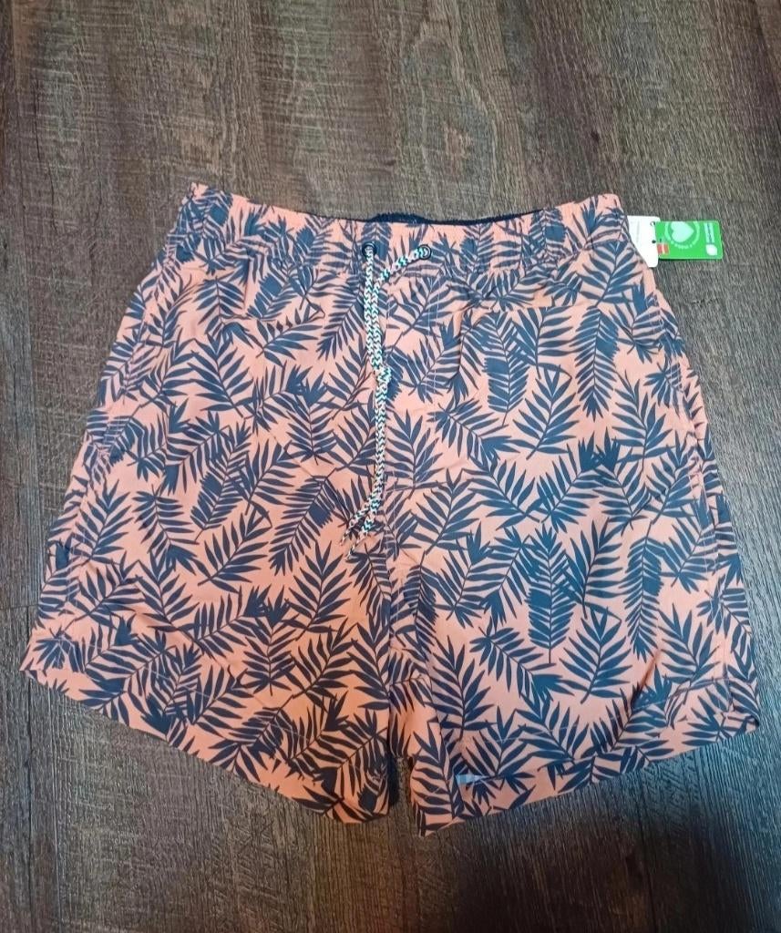 Zwembroek met print, Kleding | Heren, Badmode en Zwemkleding, Hema, Blauw, Ophalen of Verzenden, Zwemshort