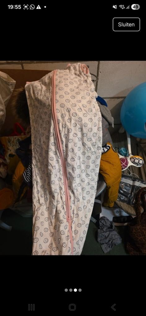 Slaapzak 110 cm, Ophalen of Verzenden, Zo goed als nieuw, Maat 46/48 (XL) of groter