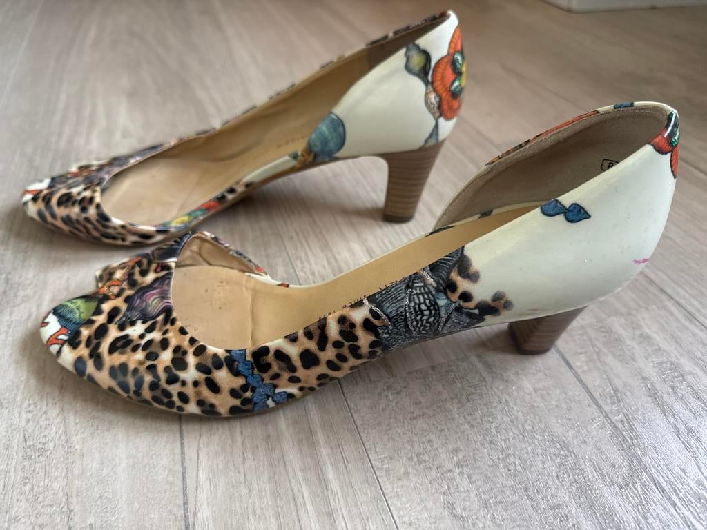 Peter Kaiser Pumps - Maat 42, Ophalen of Verzenden, Gedragen, Wit, Pumps