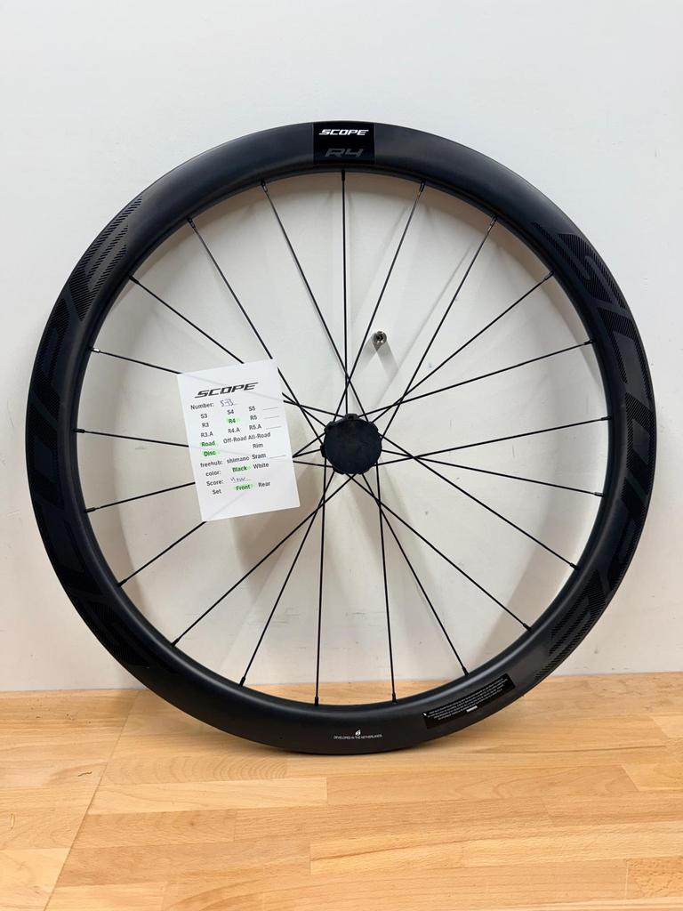 Nieuw scope r4 voorwiel disc