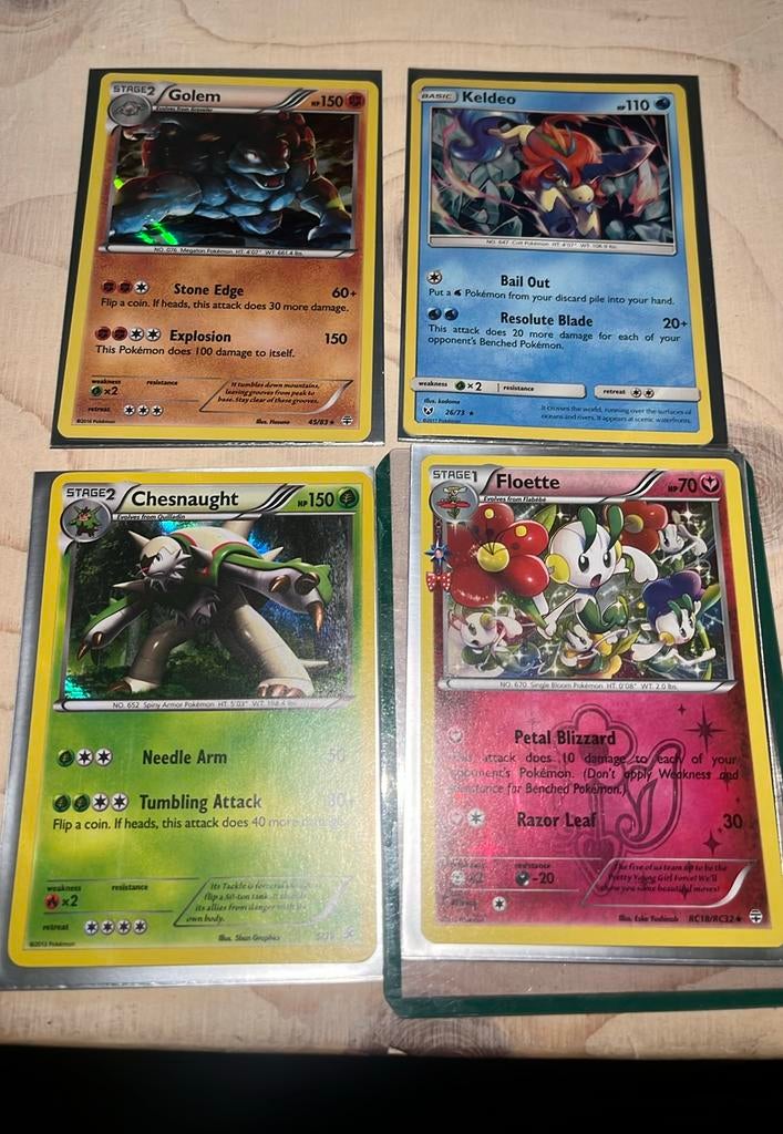 Pokemon kaarten, 4. GOEDE STAAT!!!, Ophalen of Verzenden, Zo goed als nieuw, Meerdere kaarten