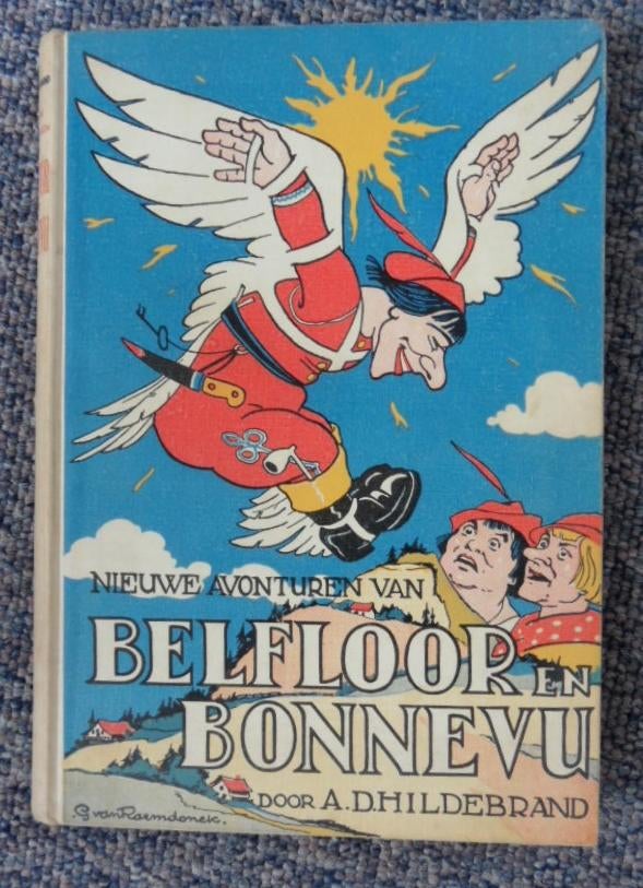 A. Hildebrand-Nieuwe avonturen van Belfloor en Bonnevu, 1941, Ophalen of Verzenden, Hildebrand, A.D. (Frank van Duin)