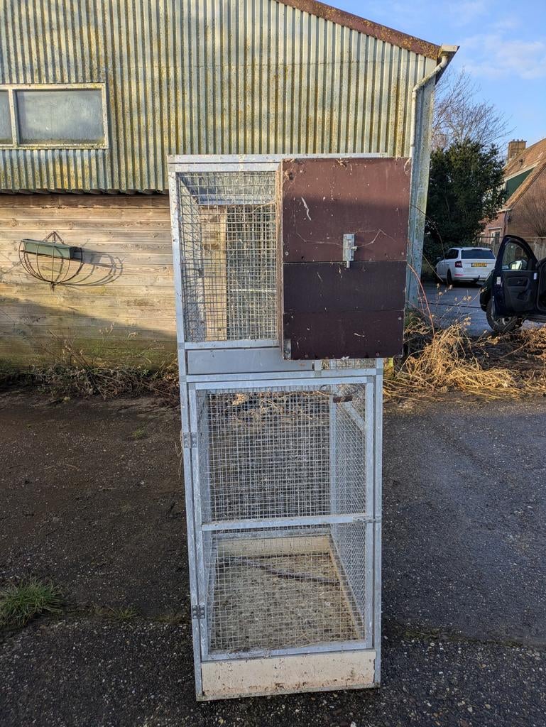 Gaas kooien 8stuks beschikbaar, Dieren en Toebehoren, Ophalen, Gebruikt, Vogelkooi
