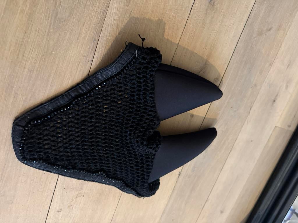 Kentucky oornetje maat full zwart glitter soundless, Ophalen of Verzenden, Zo goed als nieuw, Dressuur